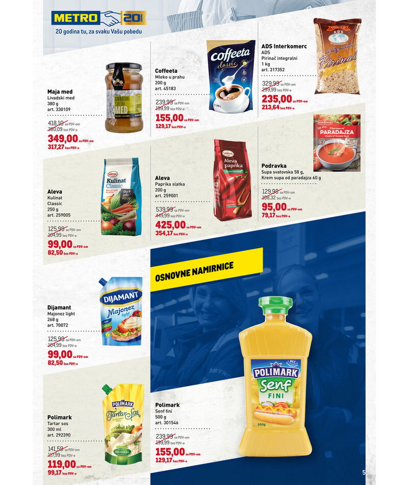 Metro katalog hrana