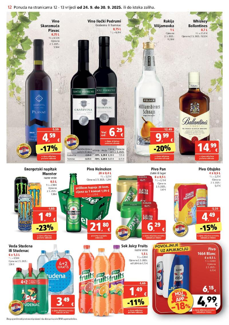 Spar kataloška akcija