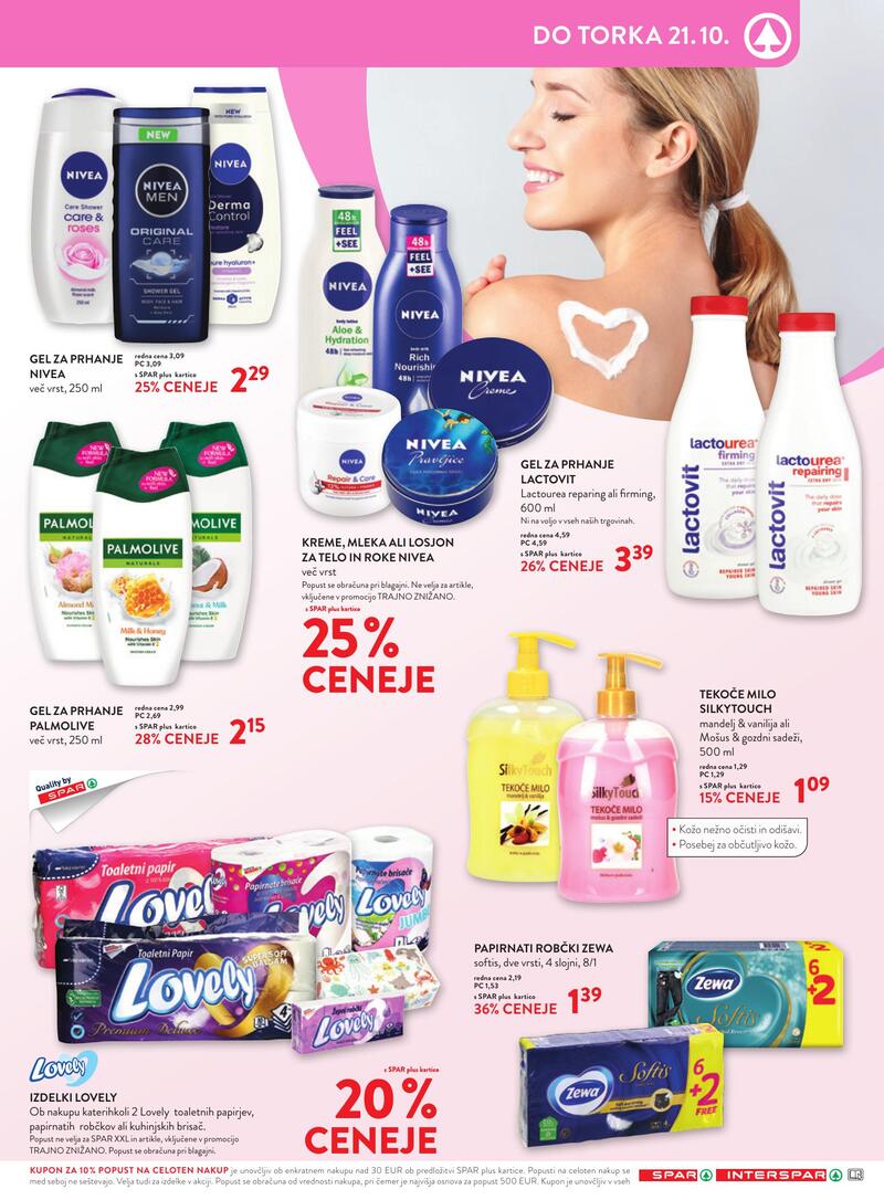 Spar osebna nega