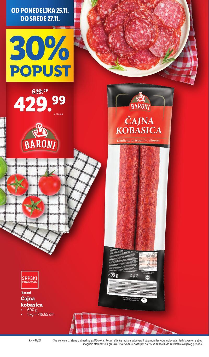 Lidl katalog akcija