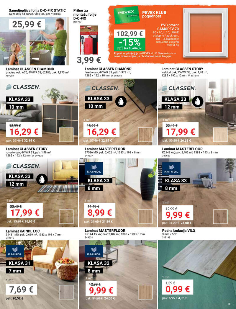Pevex kataloška akcija