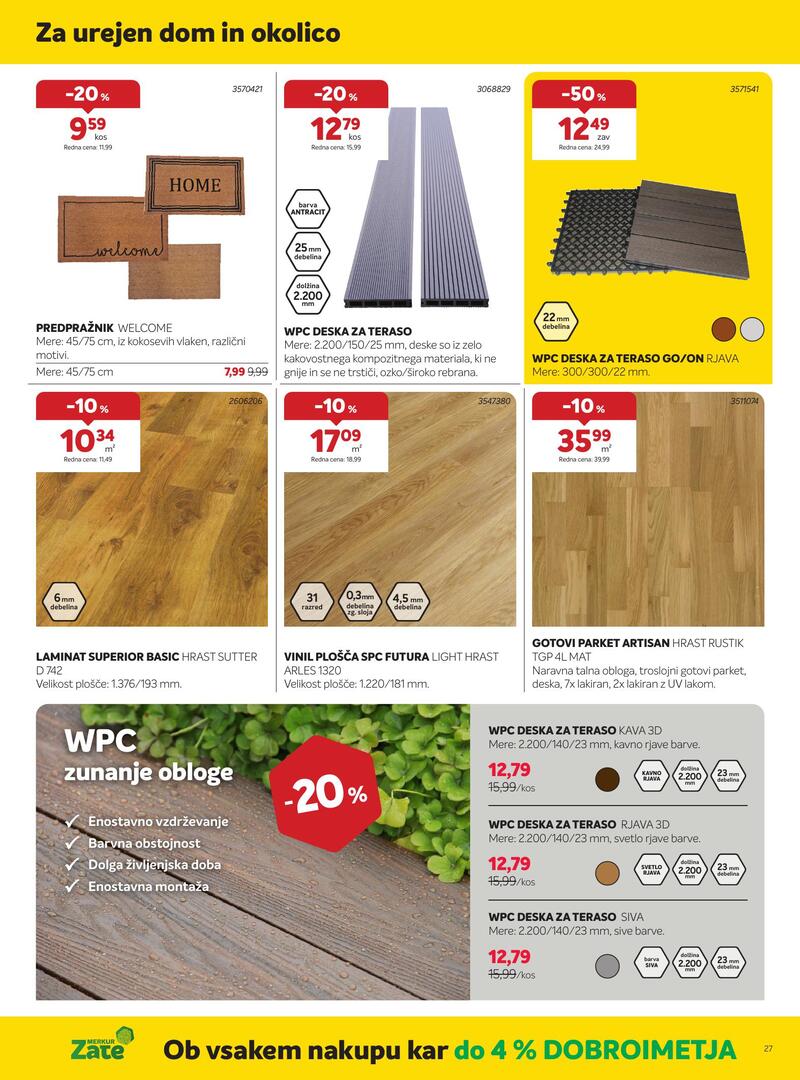 Merkur akcijski katalog