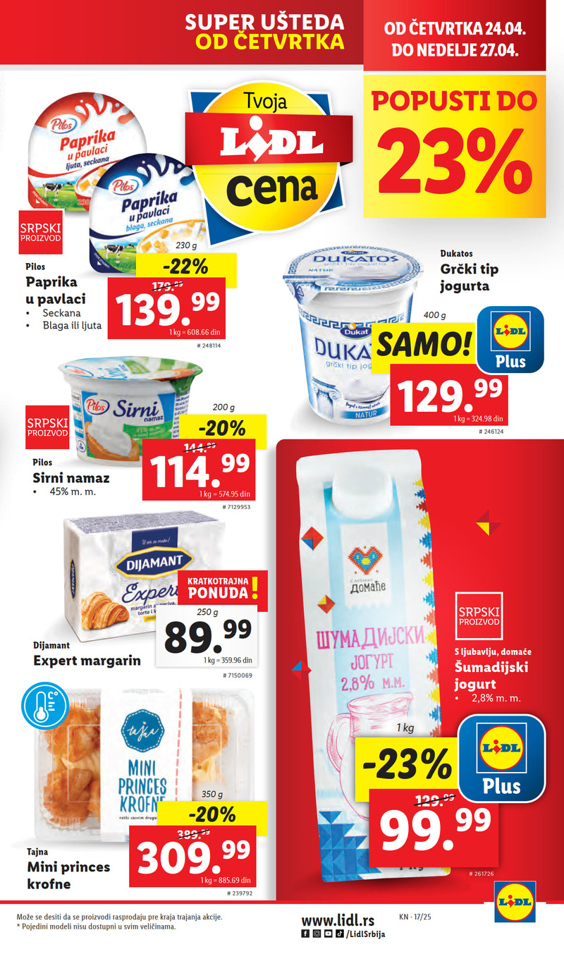 Lidl katalog akcija