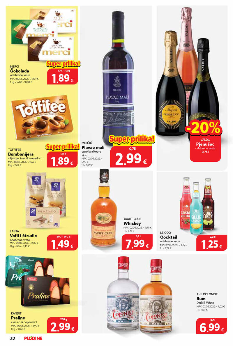 Plodine kataloška akcija