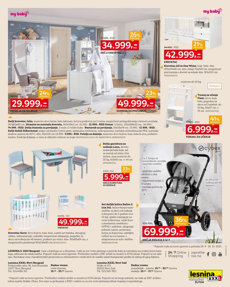 Lesnina XXXL katalog akcija