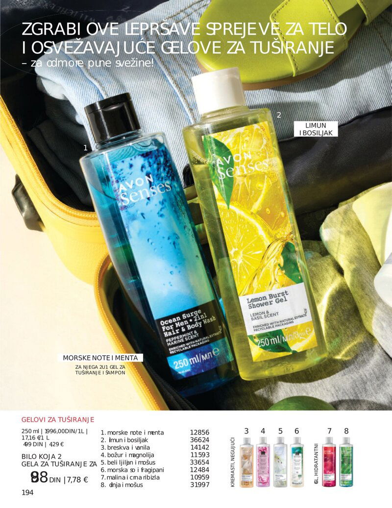 Avon katalog akcija