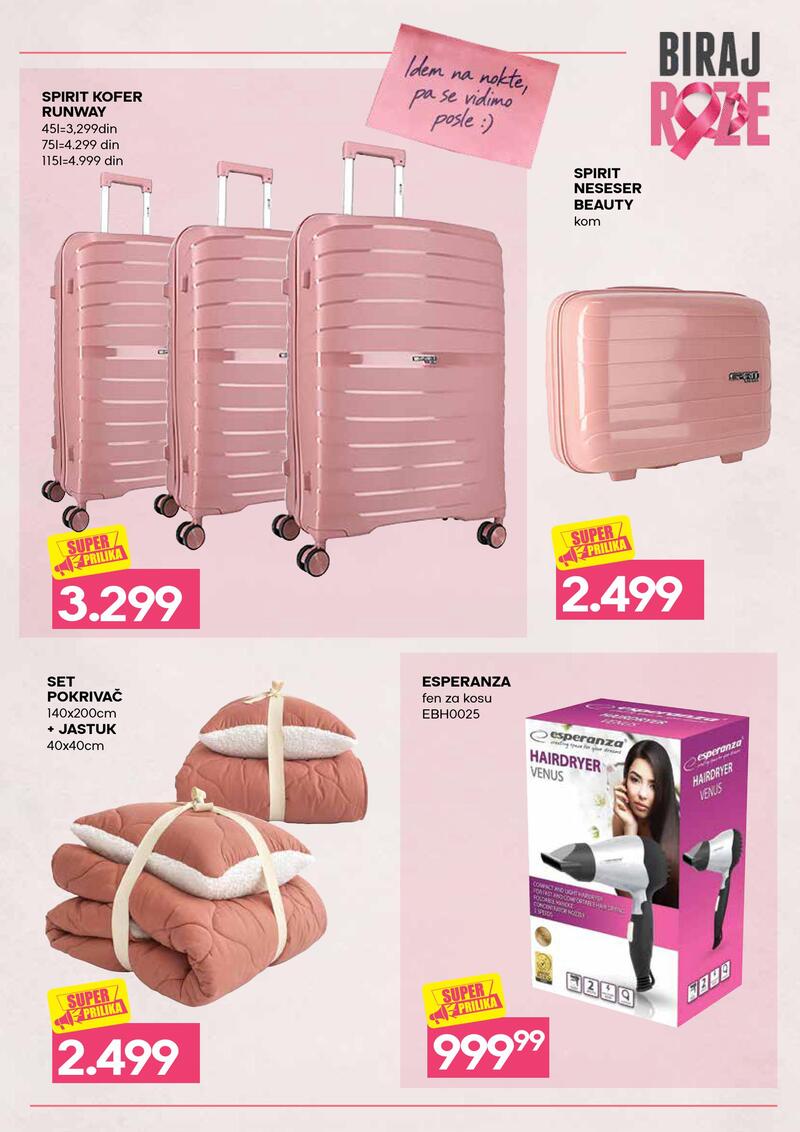 Idea katalog - Biraj roze