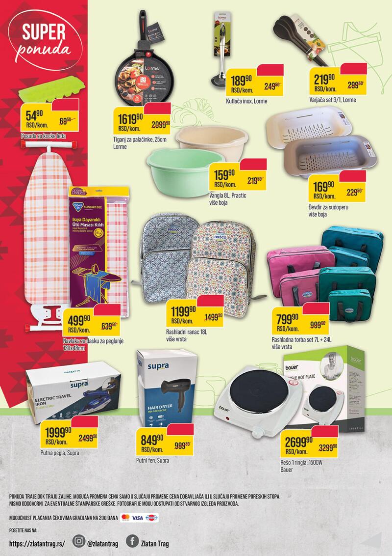 Zlatan Trag katalog akcija