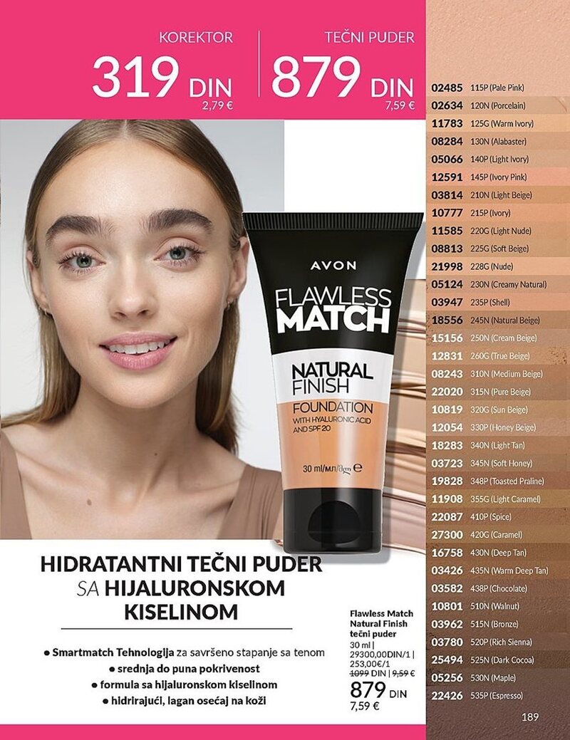 Avon katalog akcija