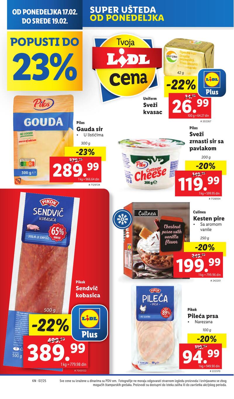 Lidl katalog akcija