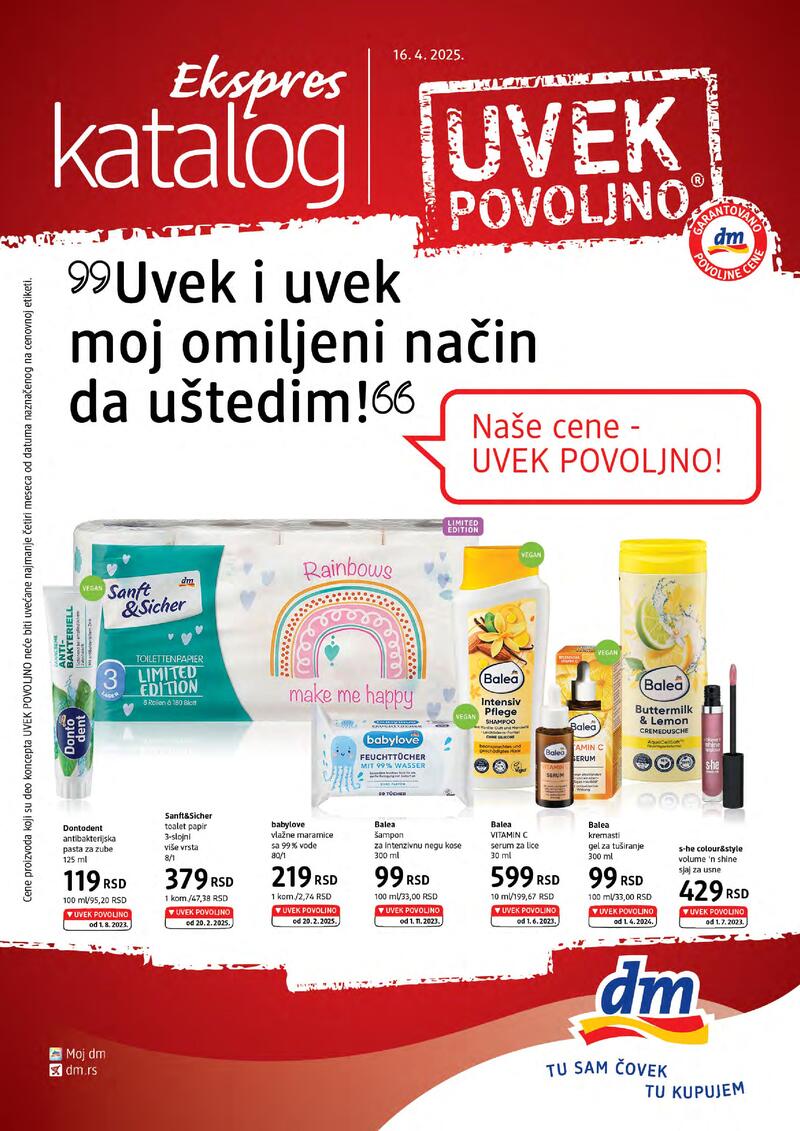 DM Drogerie katalog super cene
