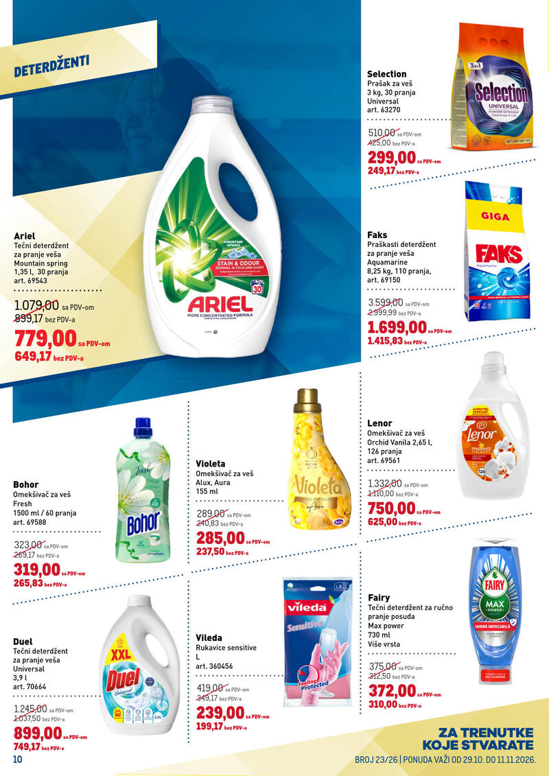 Metro katalog - Prehrana