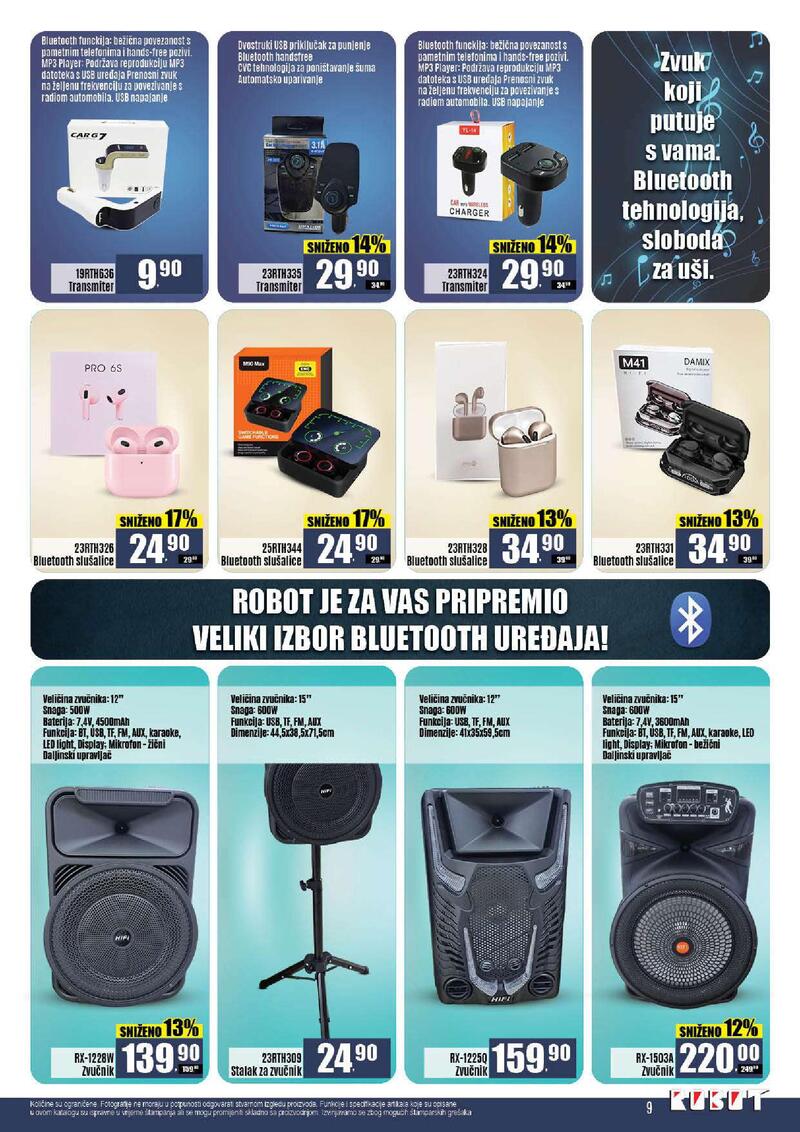 Robot kataloška ponuda tehnike
