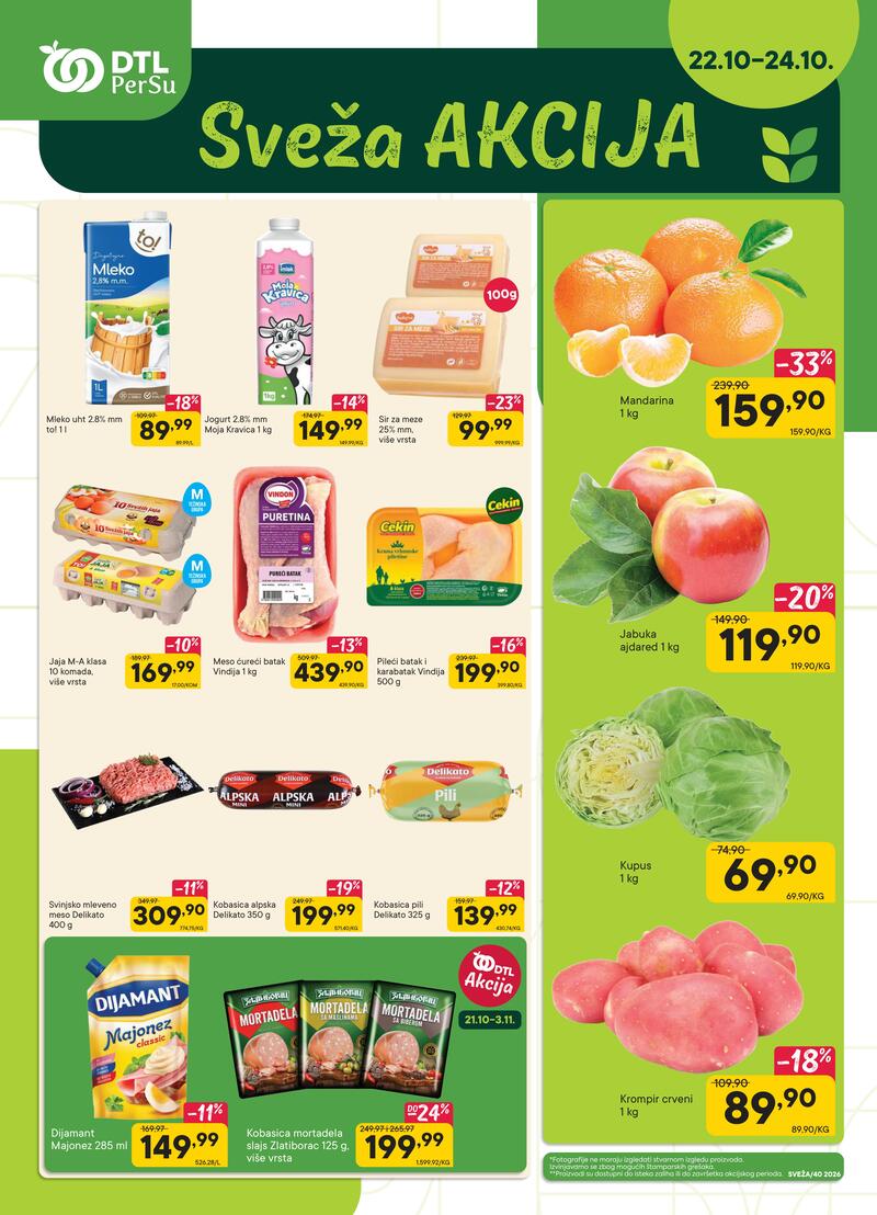 PerSu katalog akcija Sveža akcija