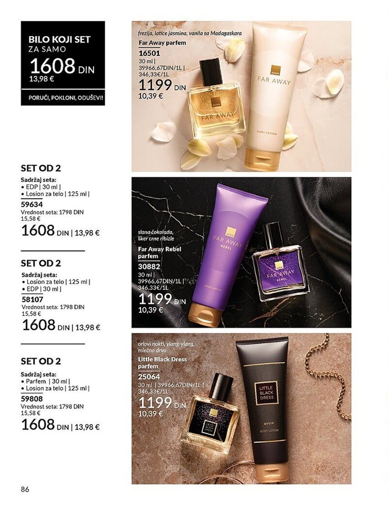 Avon katalog akcija