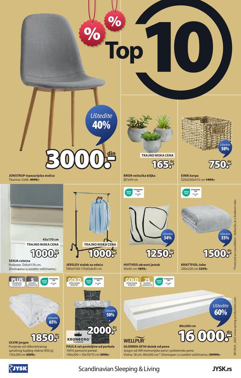 JYSK katalog akcija