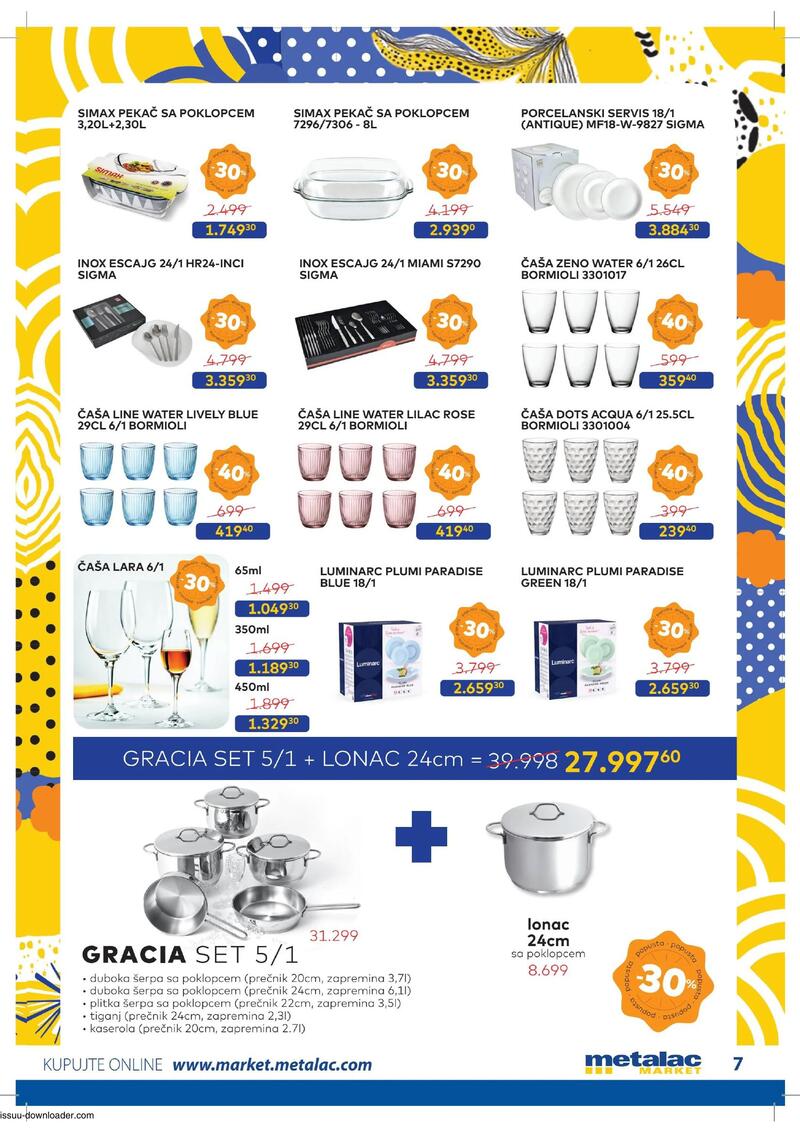 Metalac Market katalog akcija