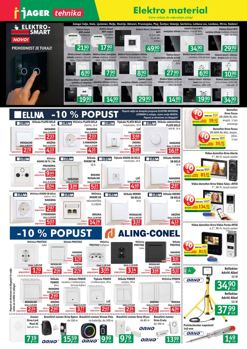 Jager katalog - Tehnika