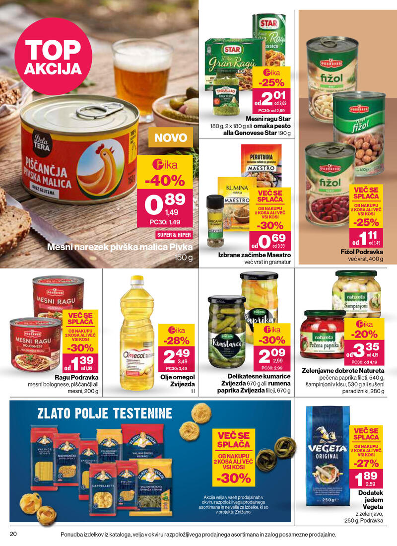 Mercator katalog - Redna akcija