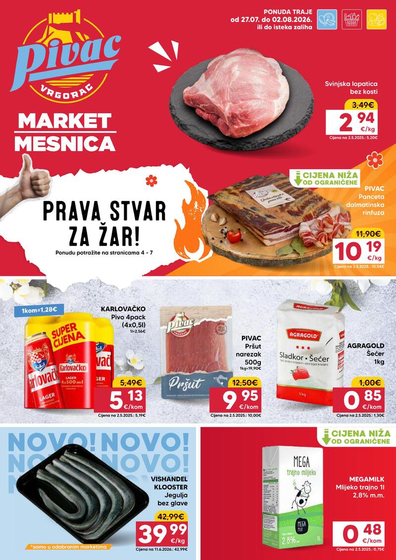 Pivac katalog akcija Kataloška akcija
