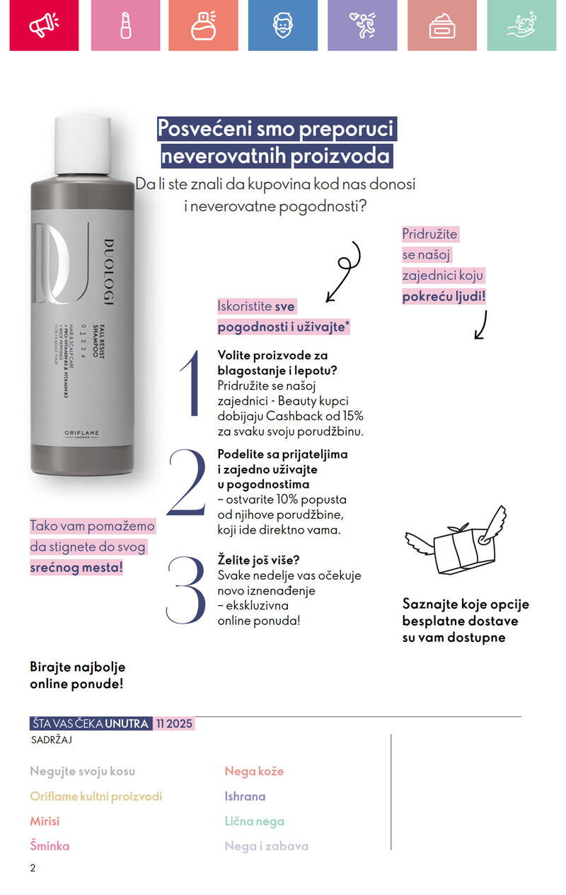 Oriflame katalog akcija