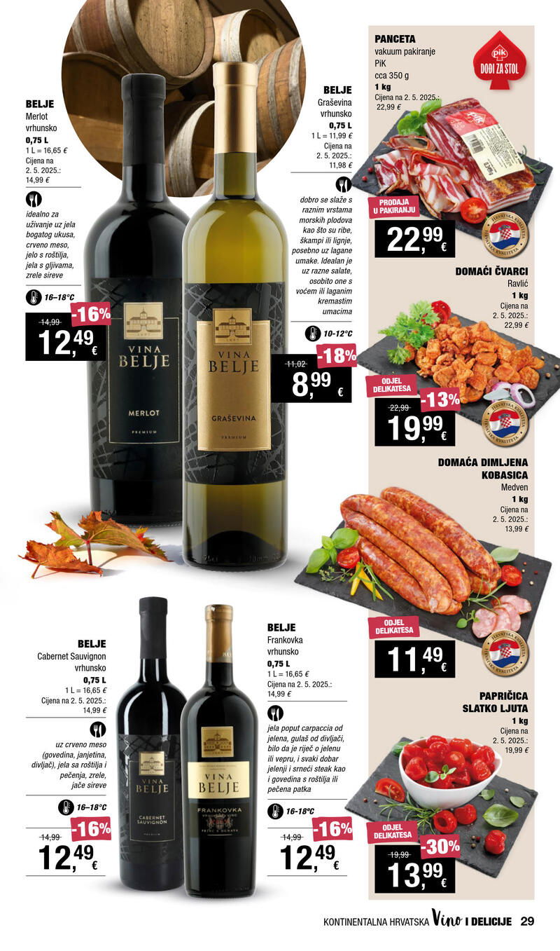Spar vino i delicije