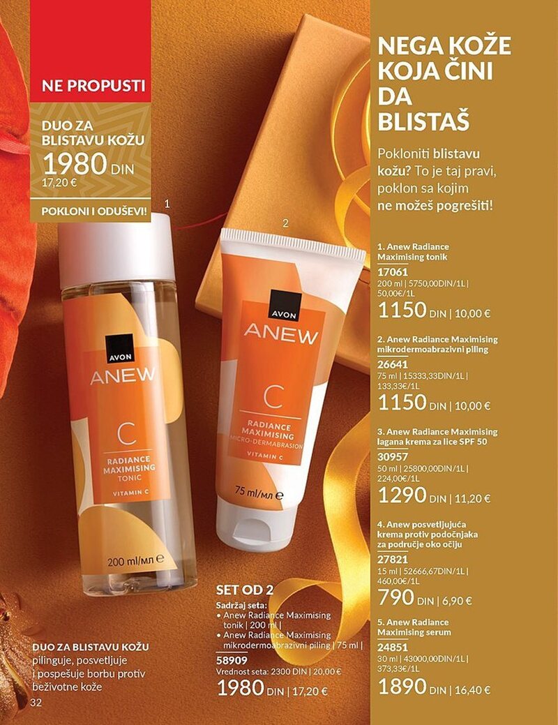 Avon katalog akcija