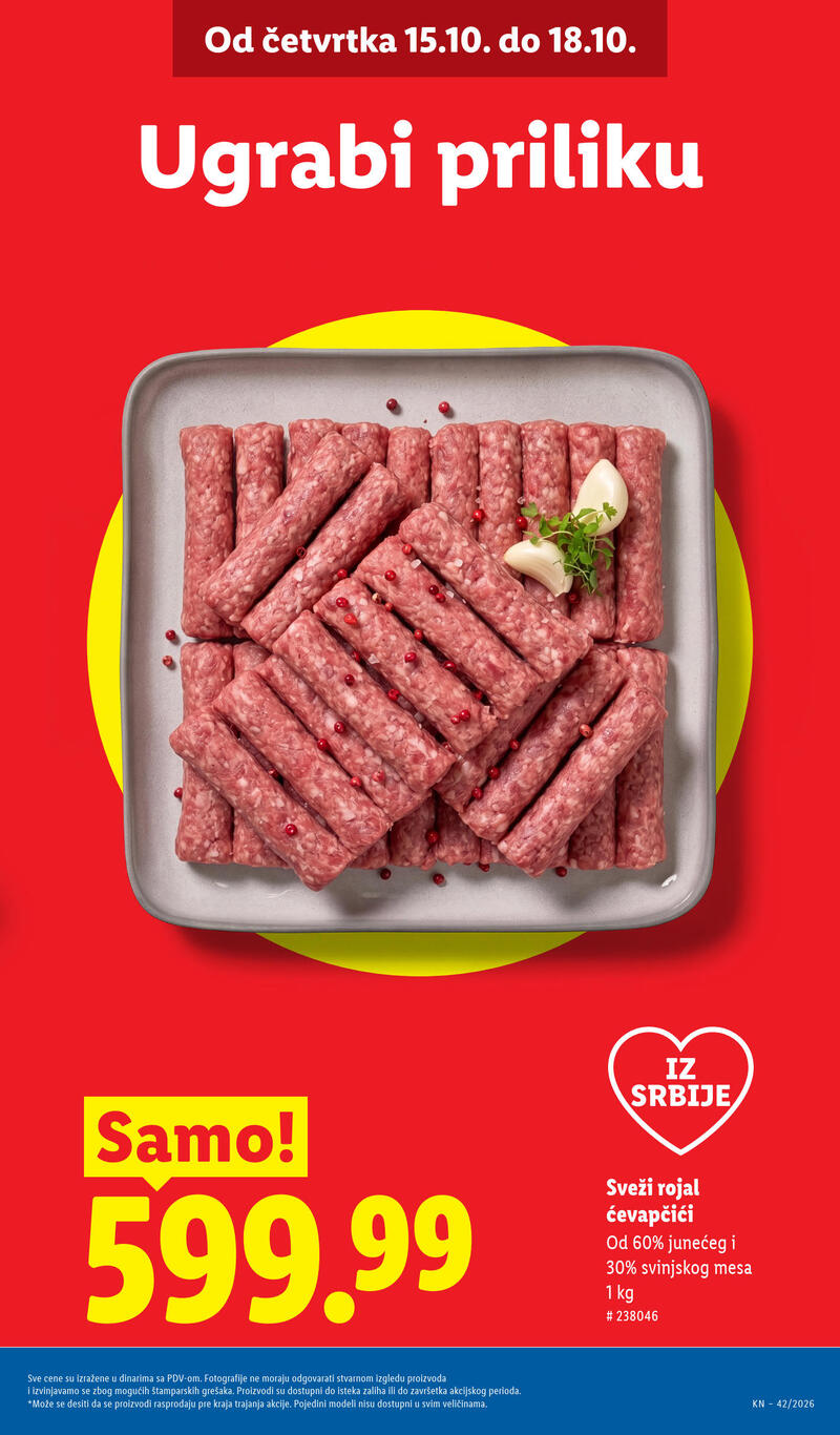 Lidl katalog - Nedeljna akcija