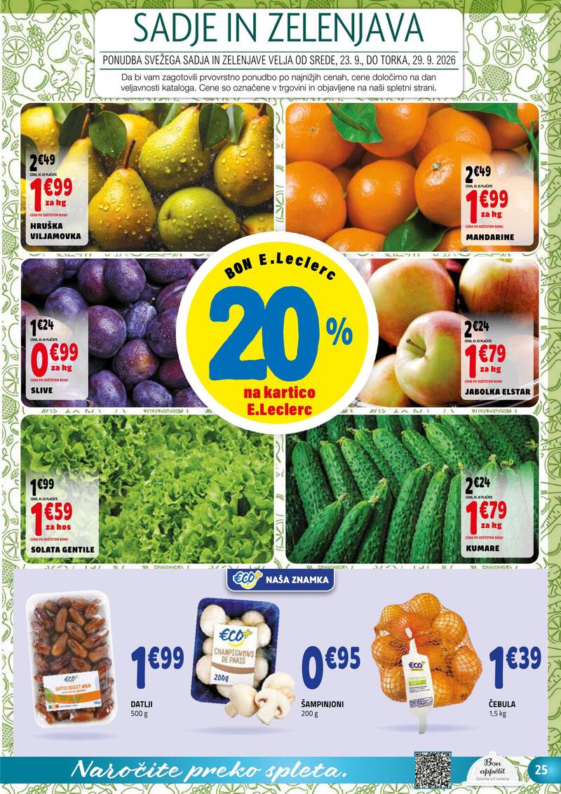 E.Leclerc katalog - Dvotedenska akcija