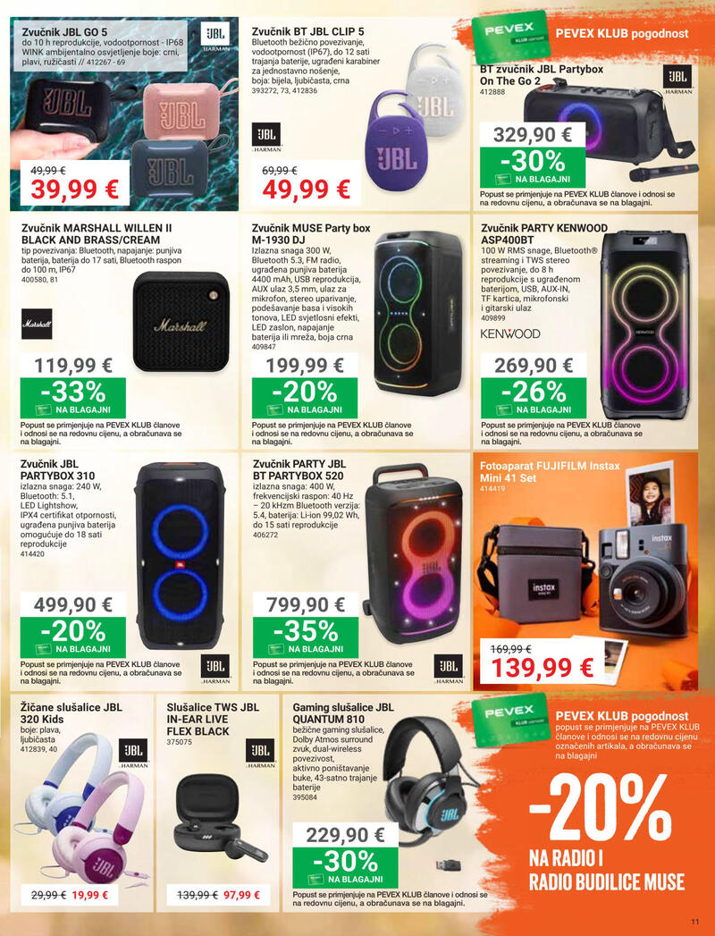 Pevex kataloška akcija
