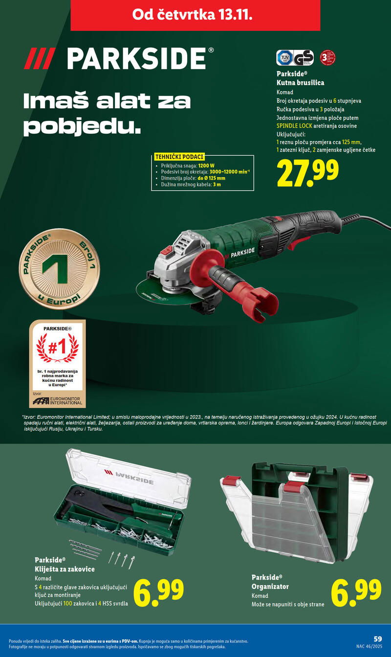 Lidl kataloška akcija