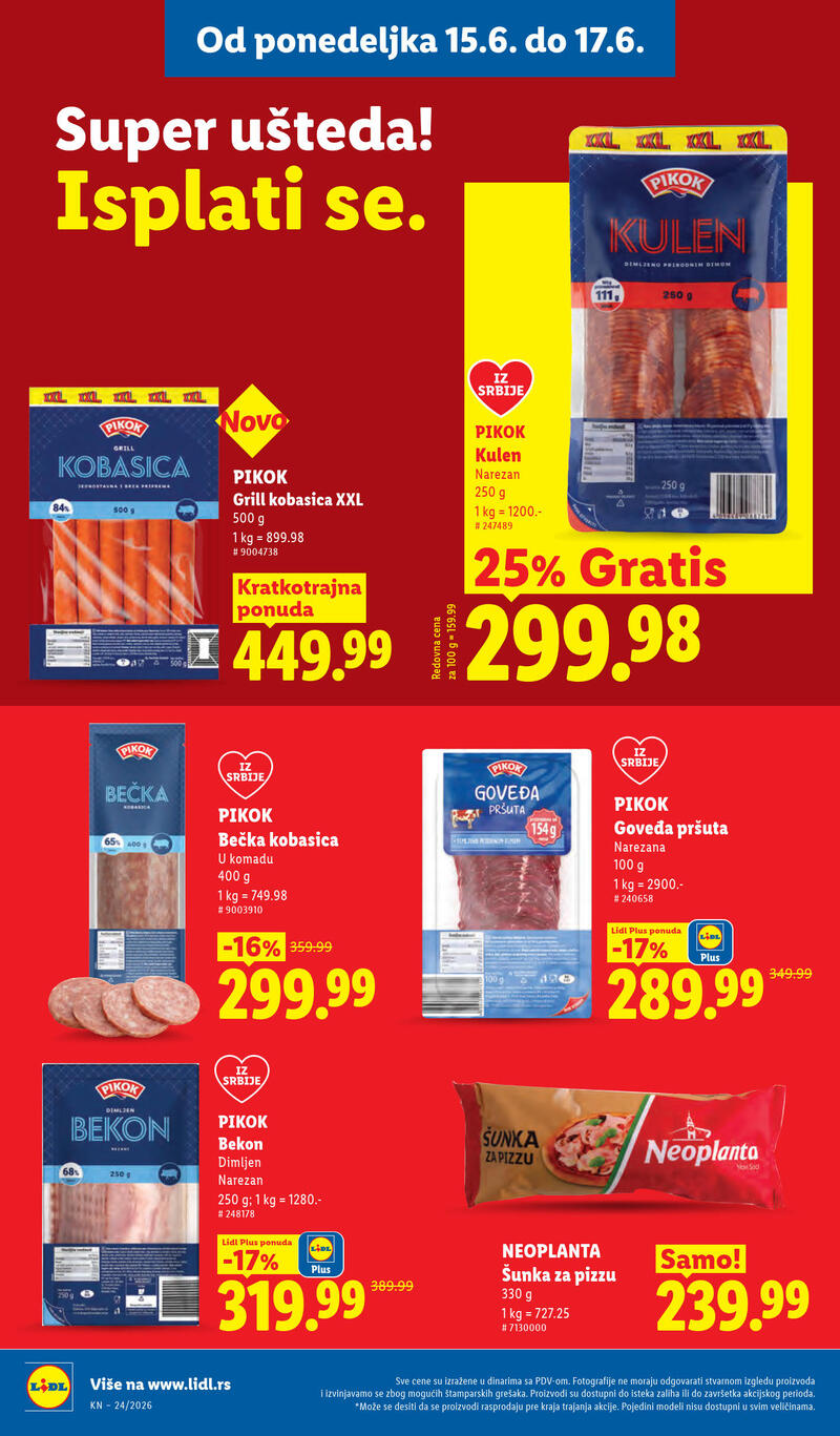 Lidl katalog akcija