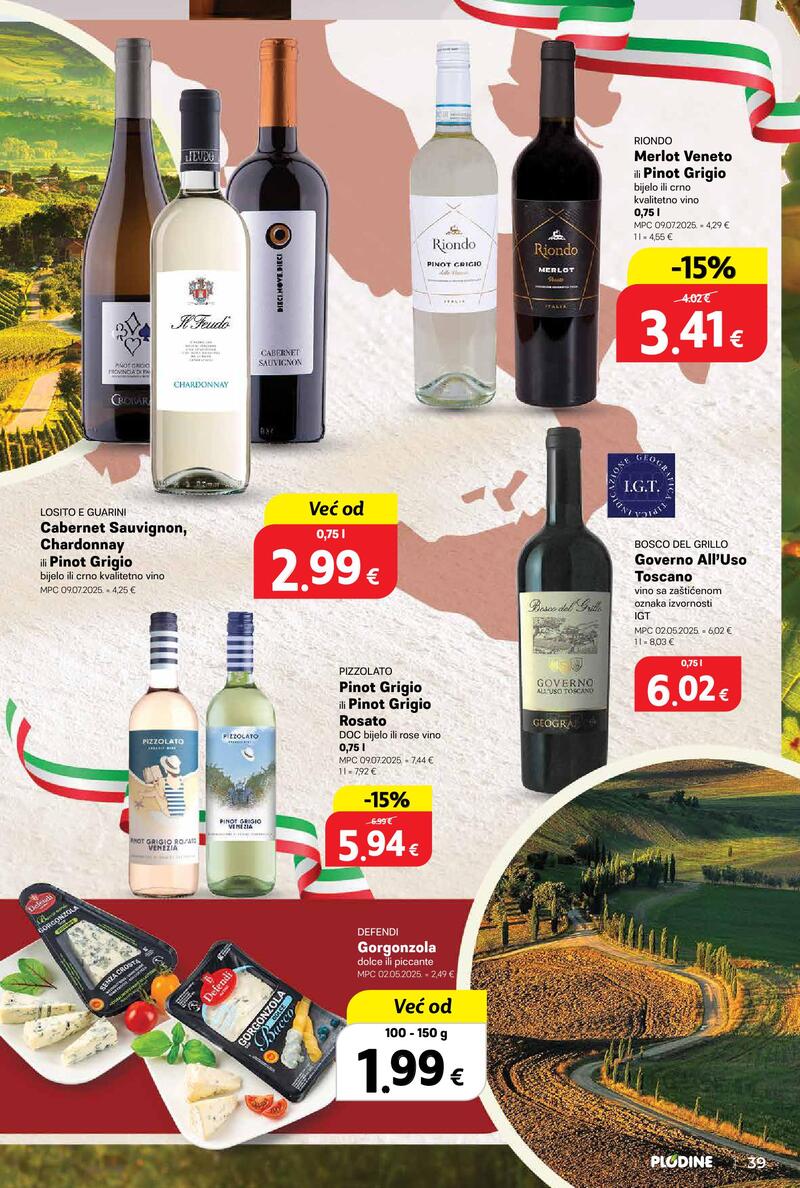 Plodine katalog vina i delicije