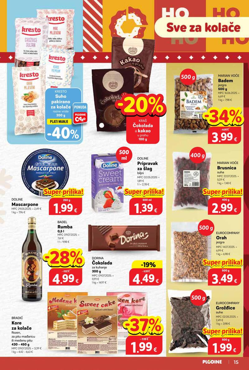 Plodine kataloška akcija