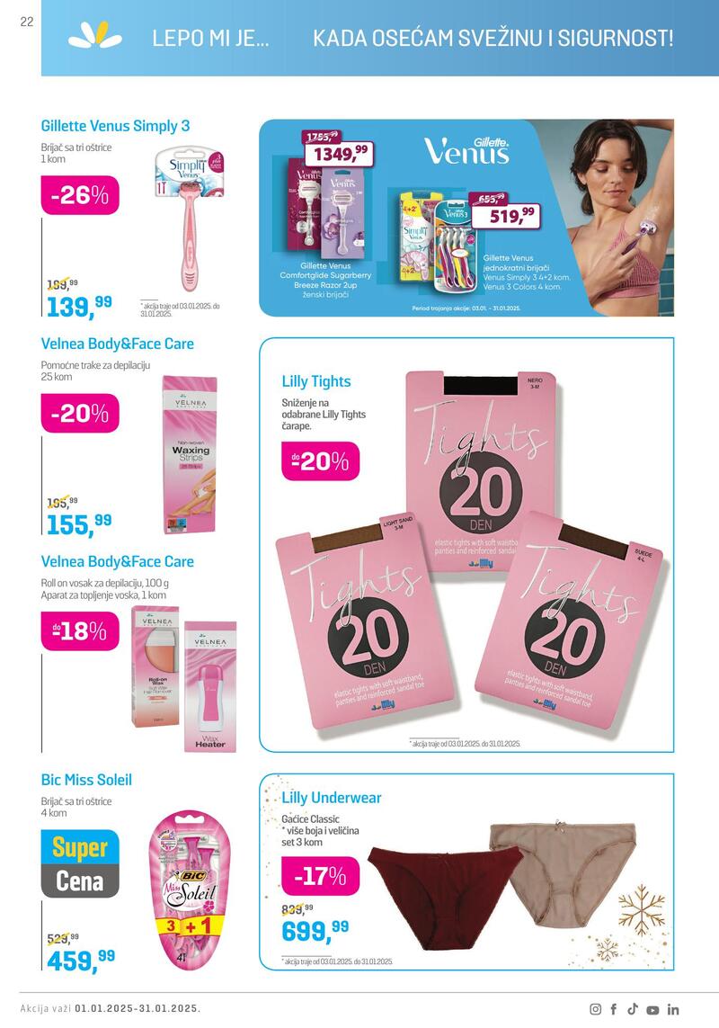 Lilly Drogerie katalog akcija