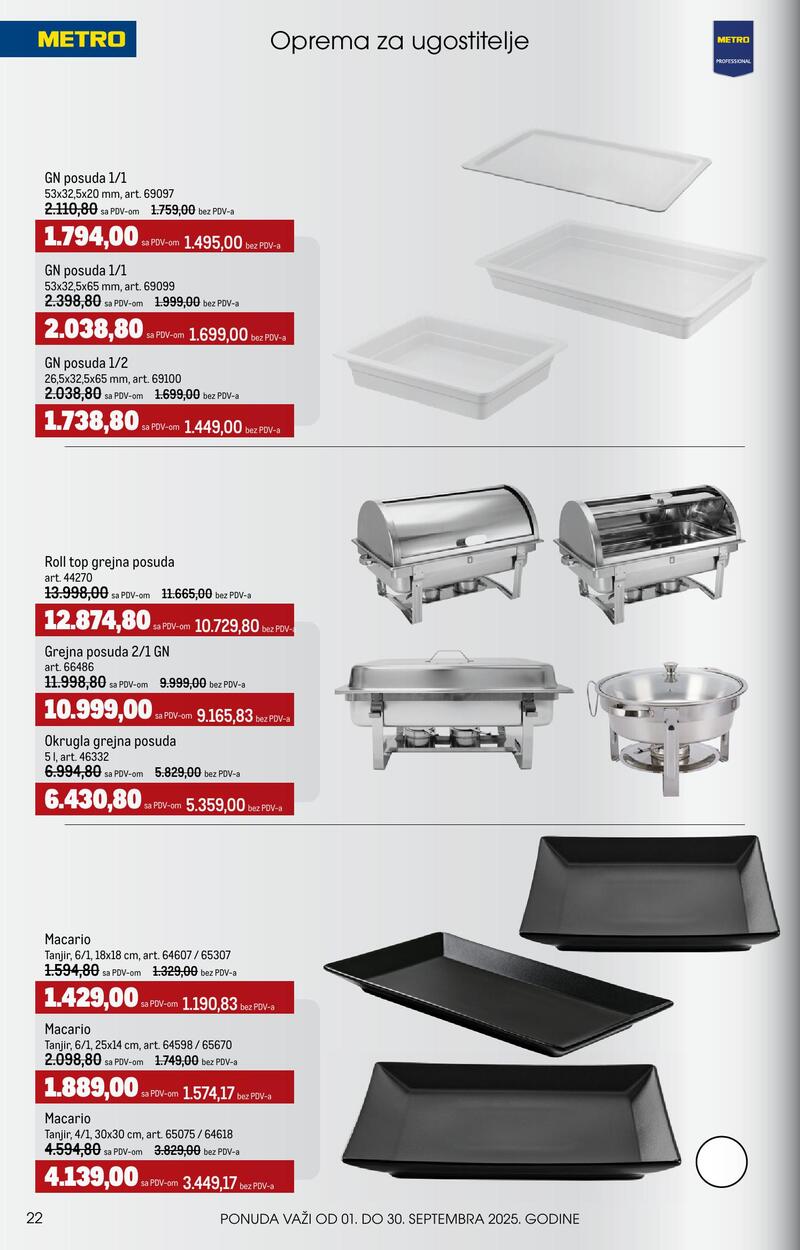 Metro katalog ugostitelji