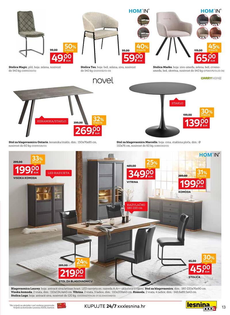 Lesnina XXXL katalog akcija