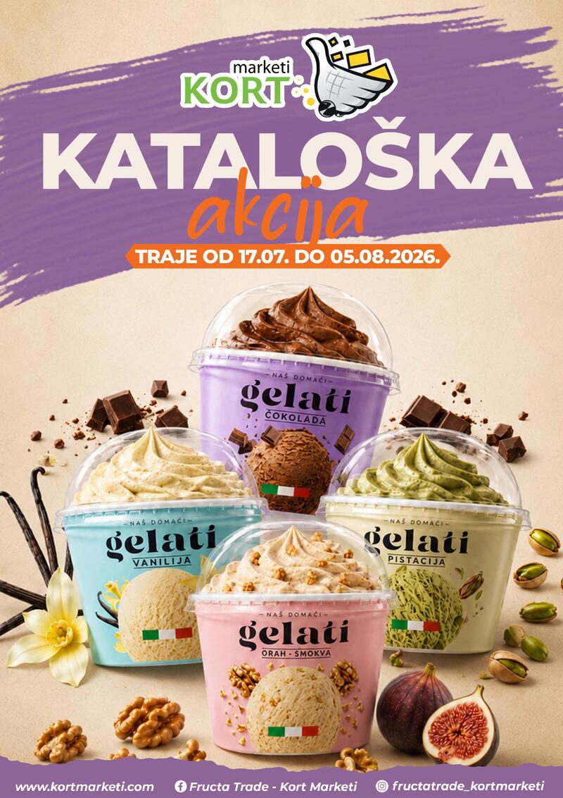 Kort marketi kataloška akcija
