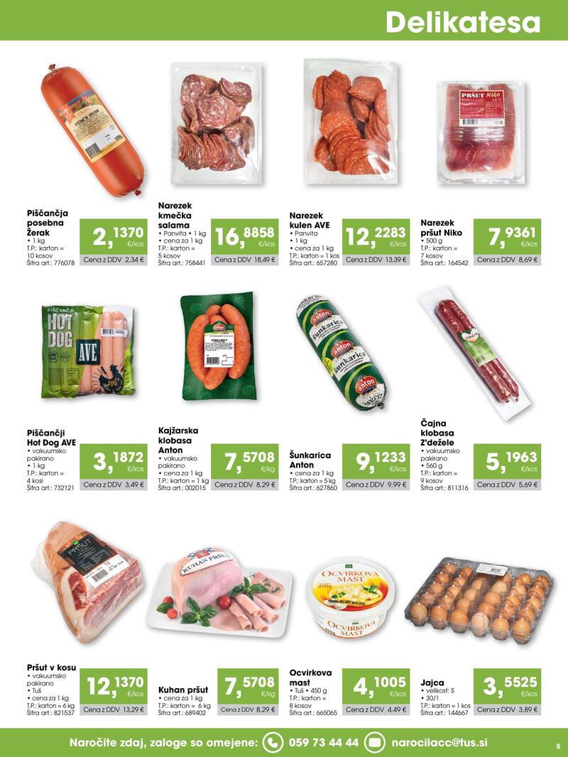 Tuš Cash & Carry katalog - Gostinec