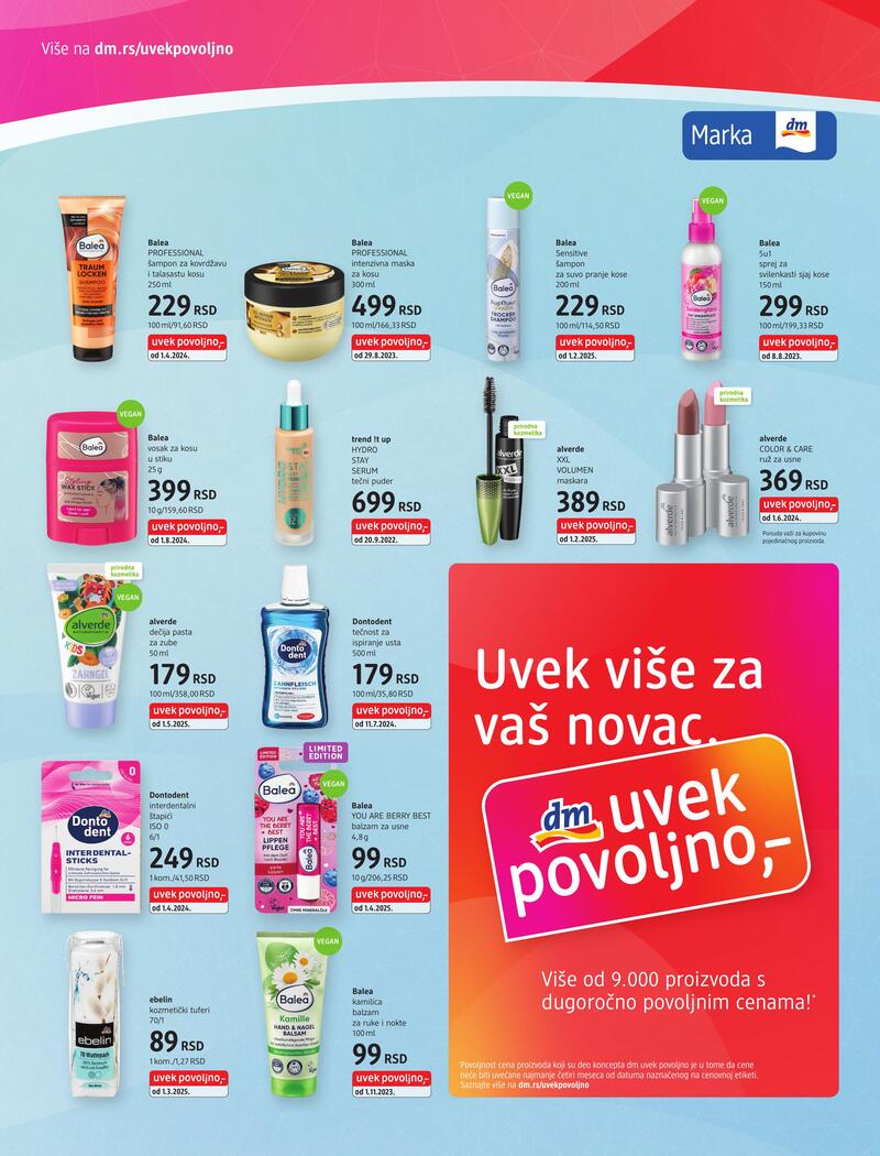 DM Drogerie katalog super cene
