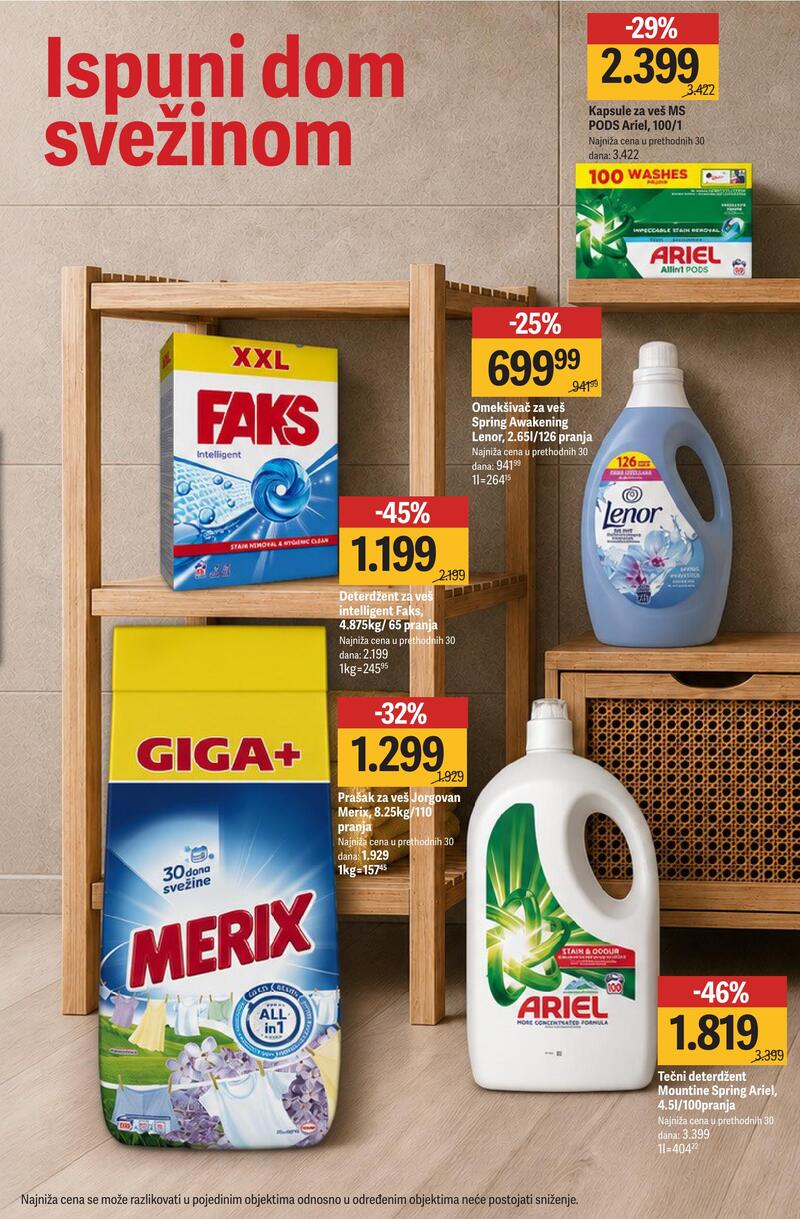 Mega Maxi katalog - Jesenje čišćenje