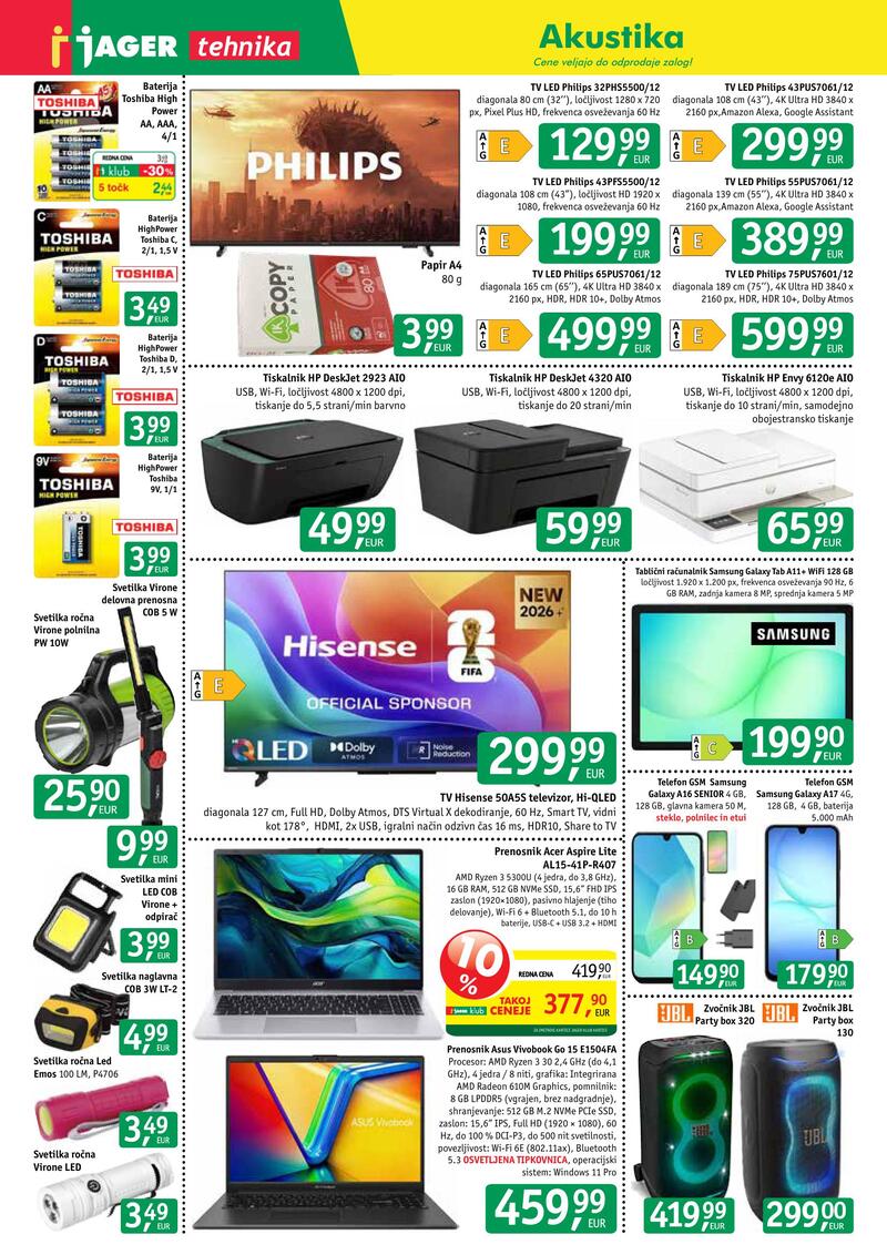 Jager katalog - Tehnika