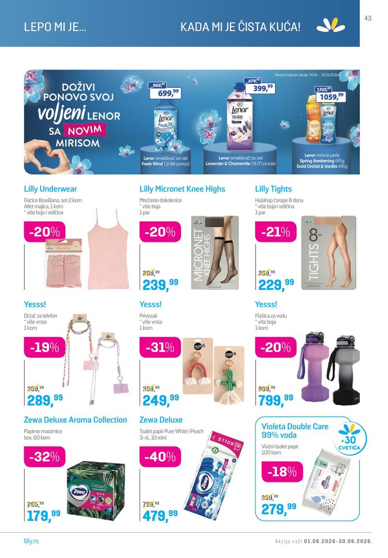Lilly Drogerie katalog akcija