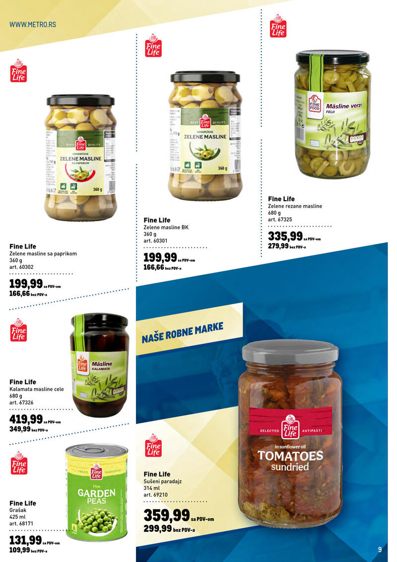 Metro katalog hrana