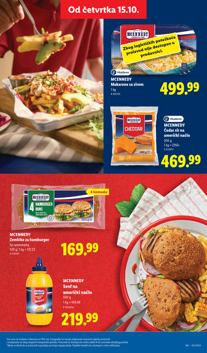 Lidl katalog - Nedeljna akcija