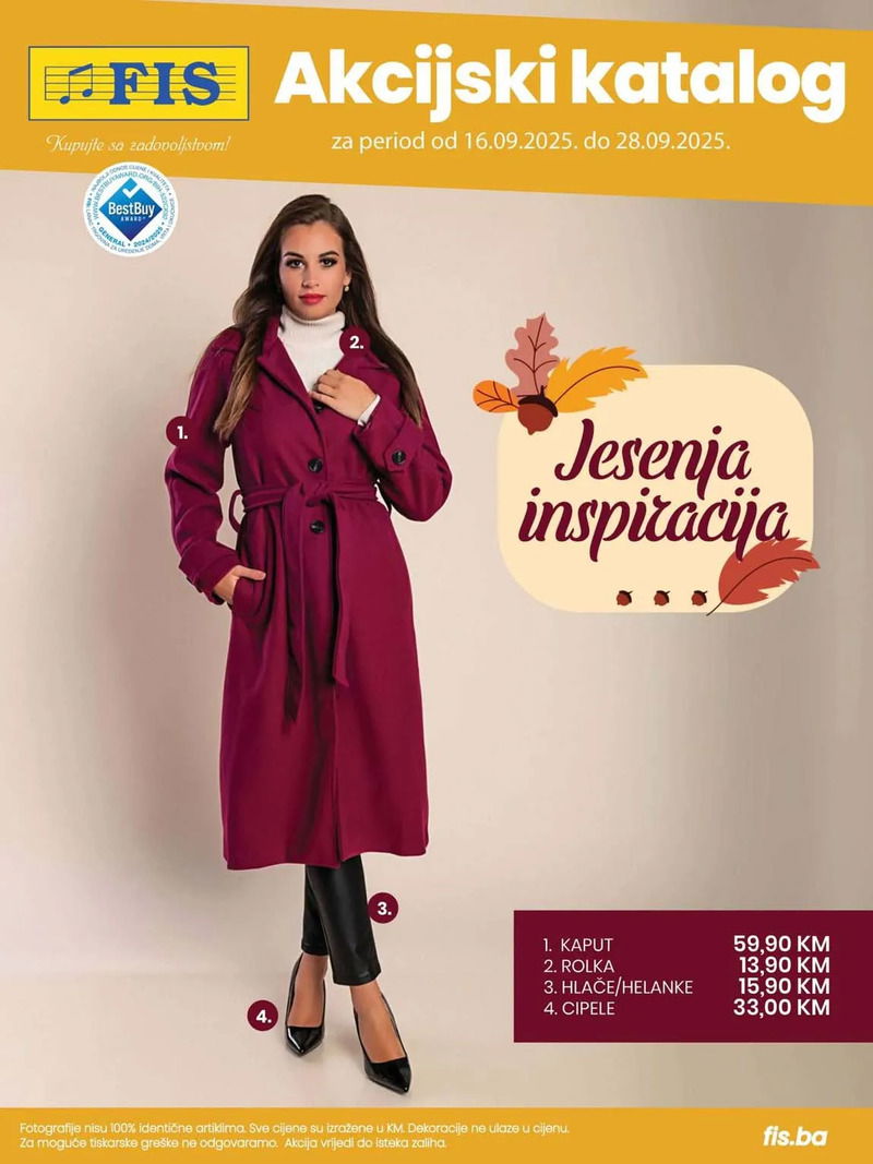 FIS akcijski katalog