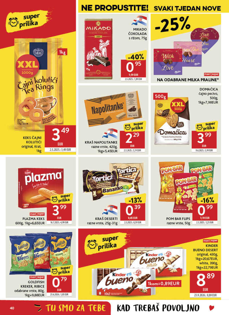 Konzum katalog - Tjedna akcija