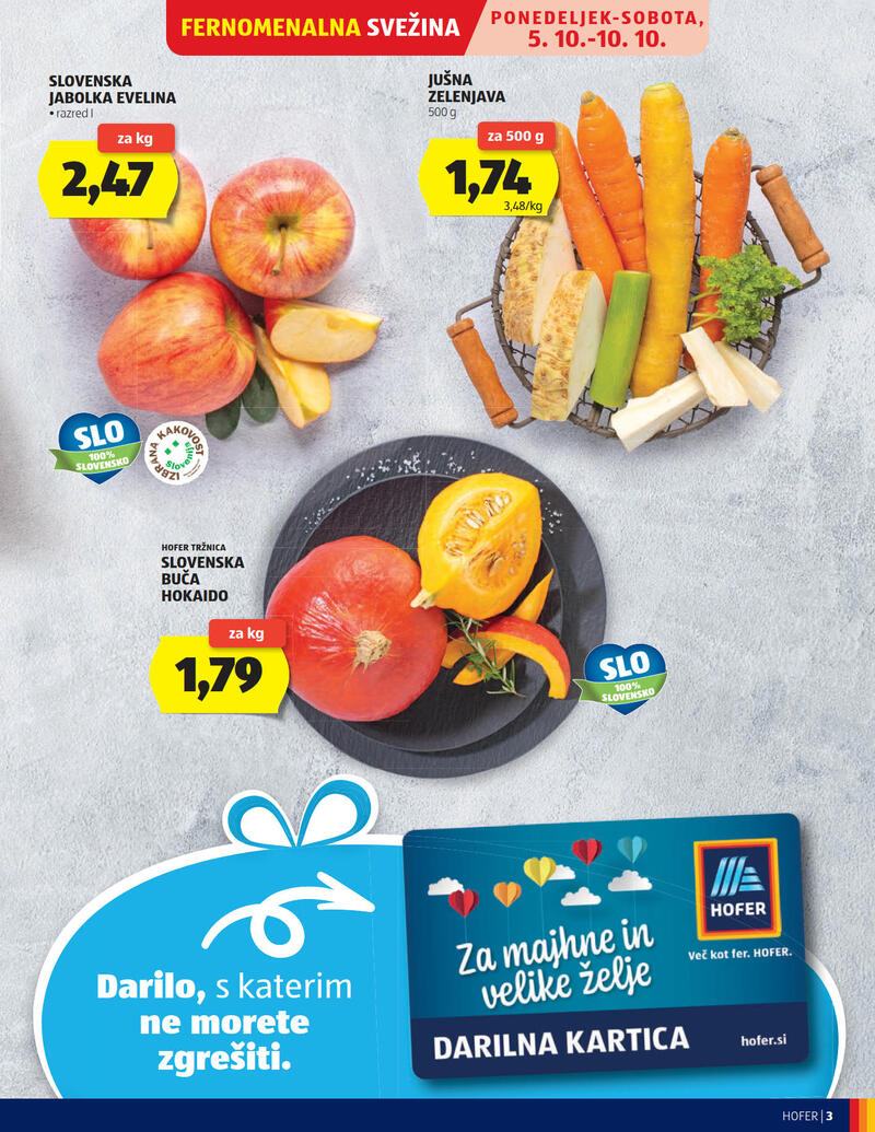 Hofer katalog - Tedenska akcija