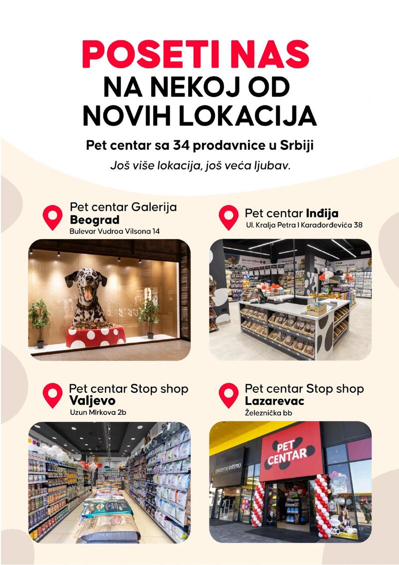 Pet centar akcijski katalog