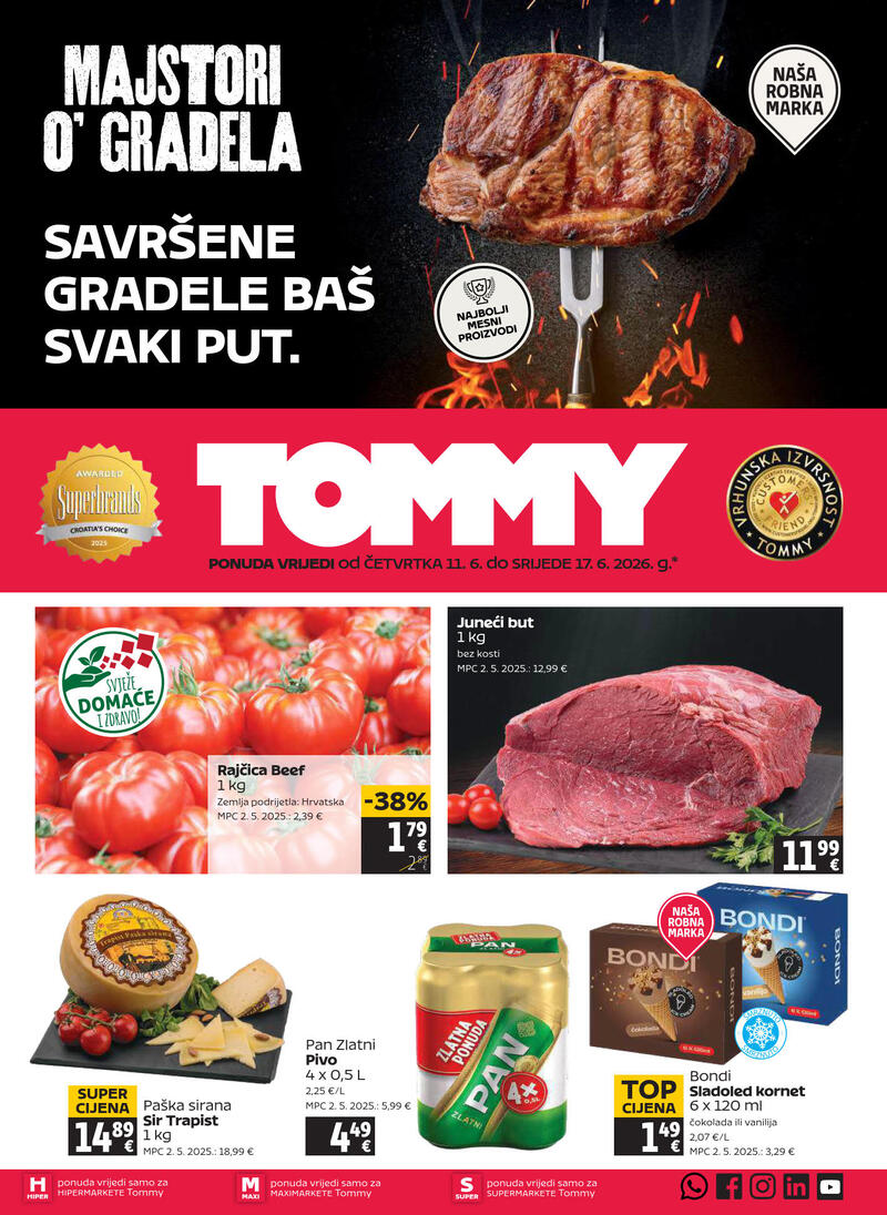 Tommy katalog akcija Akcijski katalog